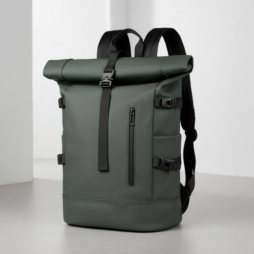 AquaGuard | Waterproof Laptop Backpack for Men with USB Charging Port | Stylish Tech Backpack for Daily Use 0