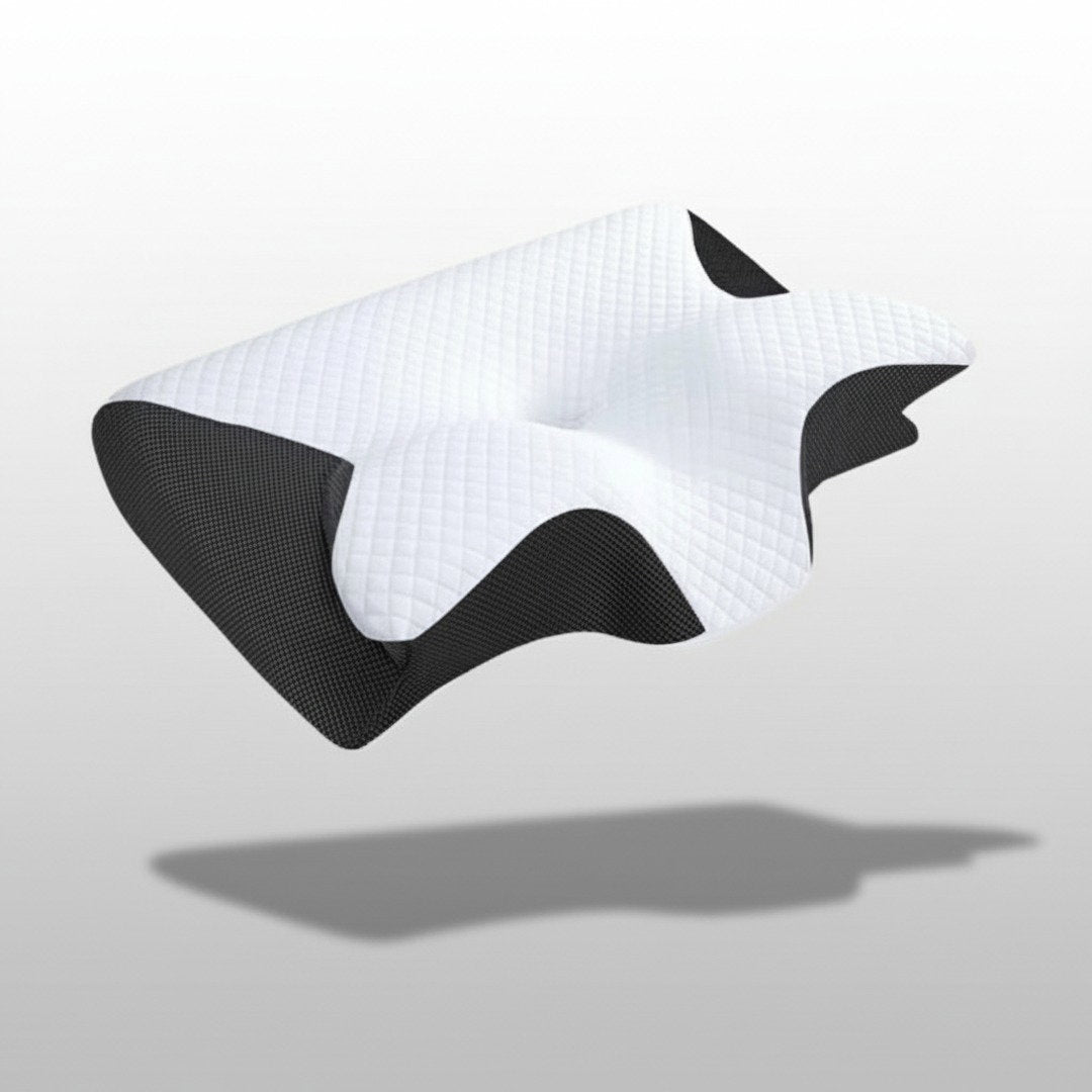 Ergonomic Memory Foam Pillow | Butterfly Design for Neck Pain Relief | Adaptive Support for Restorative Sleep 8