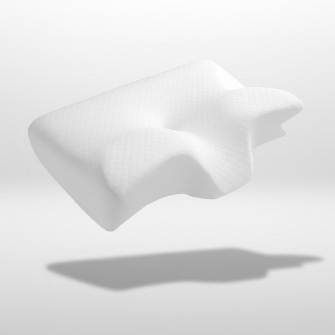 Ergonomic Memory Foam Pillow | Butterfly Design for Neck Pain Relief | Adaptive Support for Restorative Sleep 8