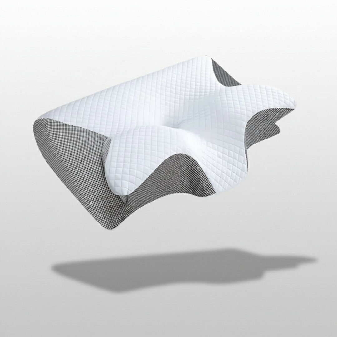 Ergonomic Memory Foam Pillow | Butterfly Design for Neck Pain Relief | Adaptive Support for Restorative Sleep 8