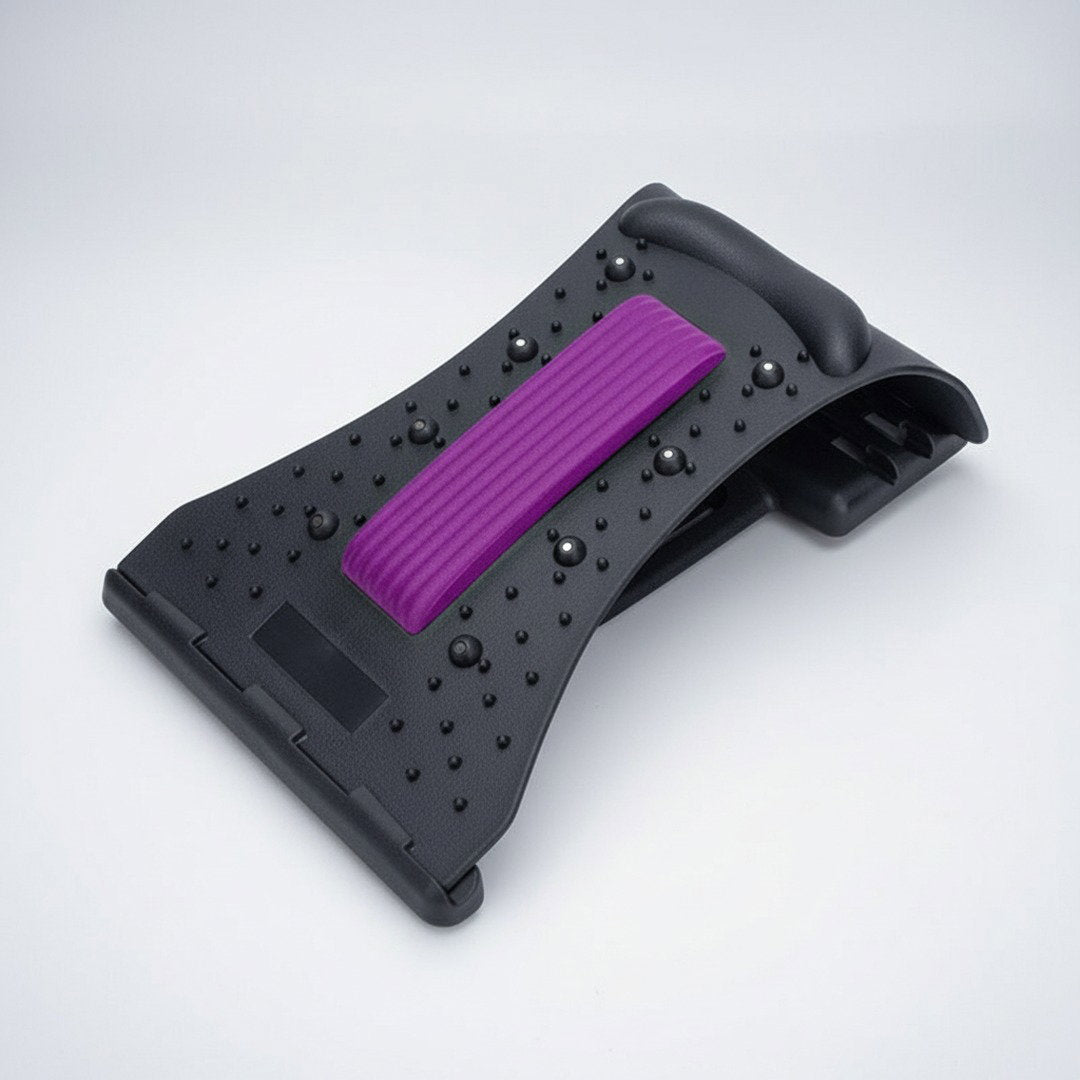 RelaxPosture | Back Stretcher with Adjustable Levels & Acupressure Nodes | Alleviate Neck and Back Pain 1