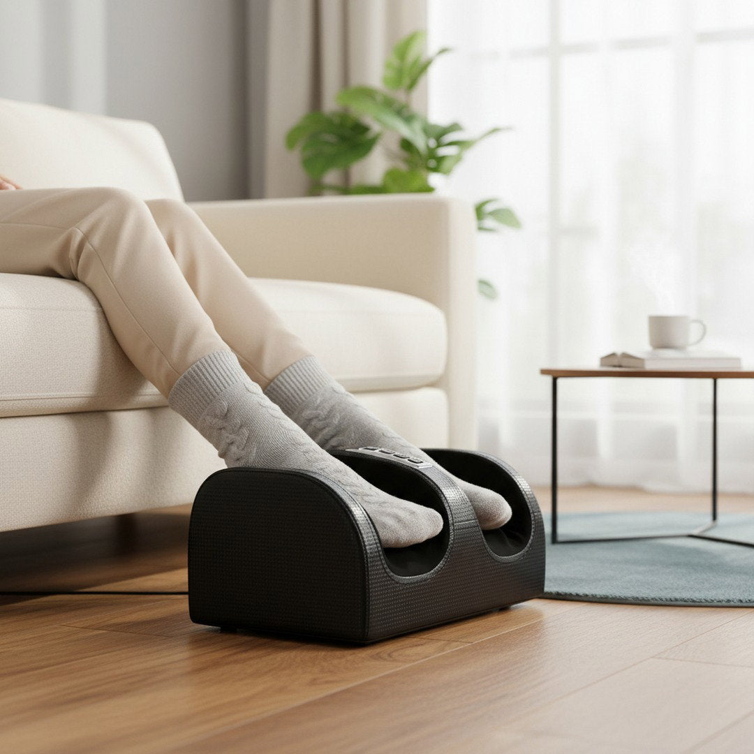 SootheStep | Shiatsu Foot Massager with Heat & Adjustable Intensity | Relaxation for Tired Feet and Calves 4