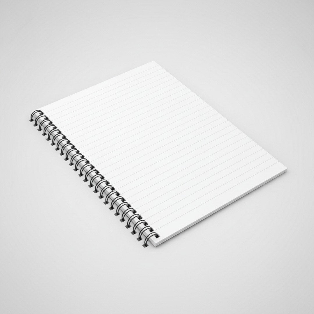 Stylish Spiral Notebook | 118 Ruled Pages with Flat-Lying Design | Perfect for Notes and Affirmations 4