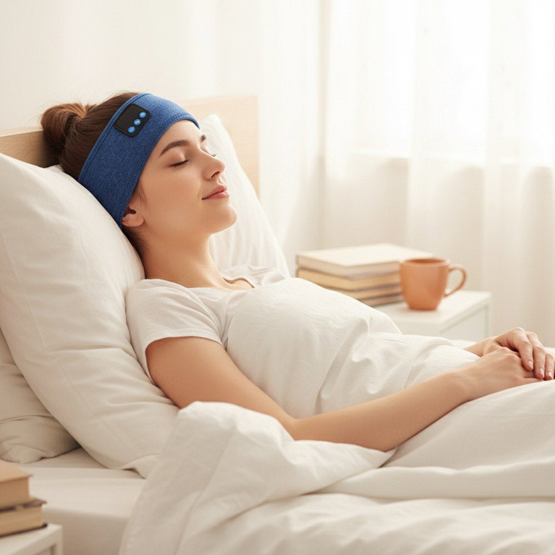 SymphonyBand | Wireless Sleep Headphones with Noise Cancelling Feature | Comfortable Design for Restful Sleep 1