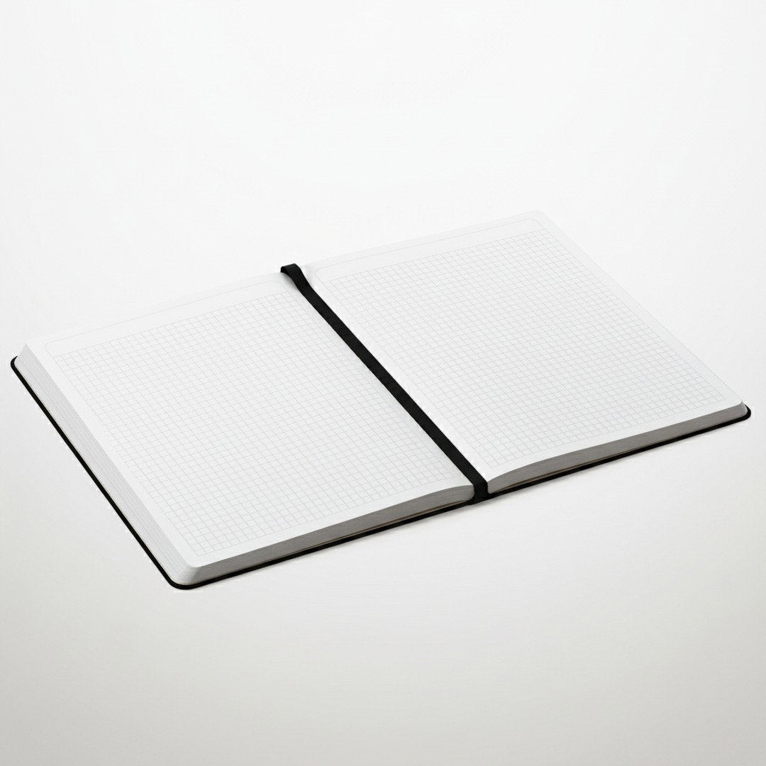 Vegan Leather A5 Notebook with Magnetic Flap | Stylish Design for Daily Tasks 0
