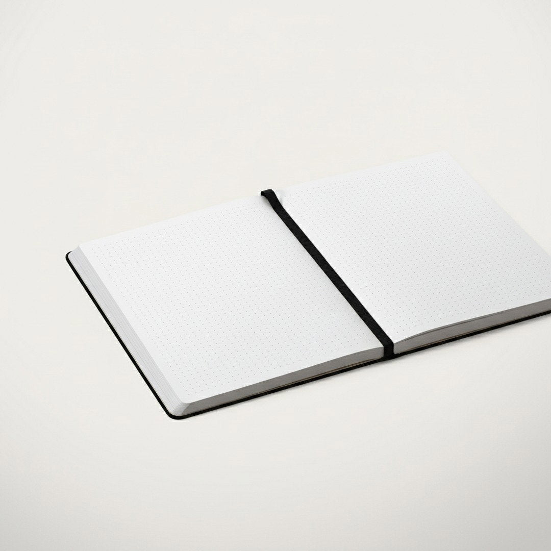 Vegan Leather A5 Notebook with Magnetic Flap | Stylish Design for Daily Tasks 0