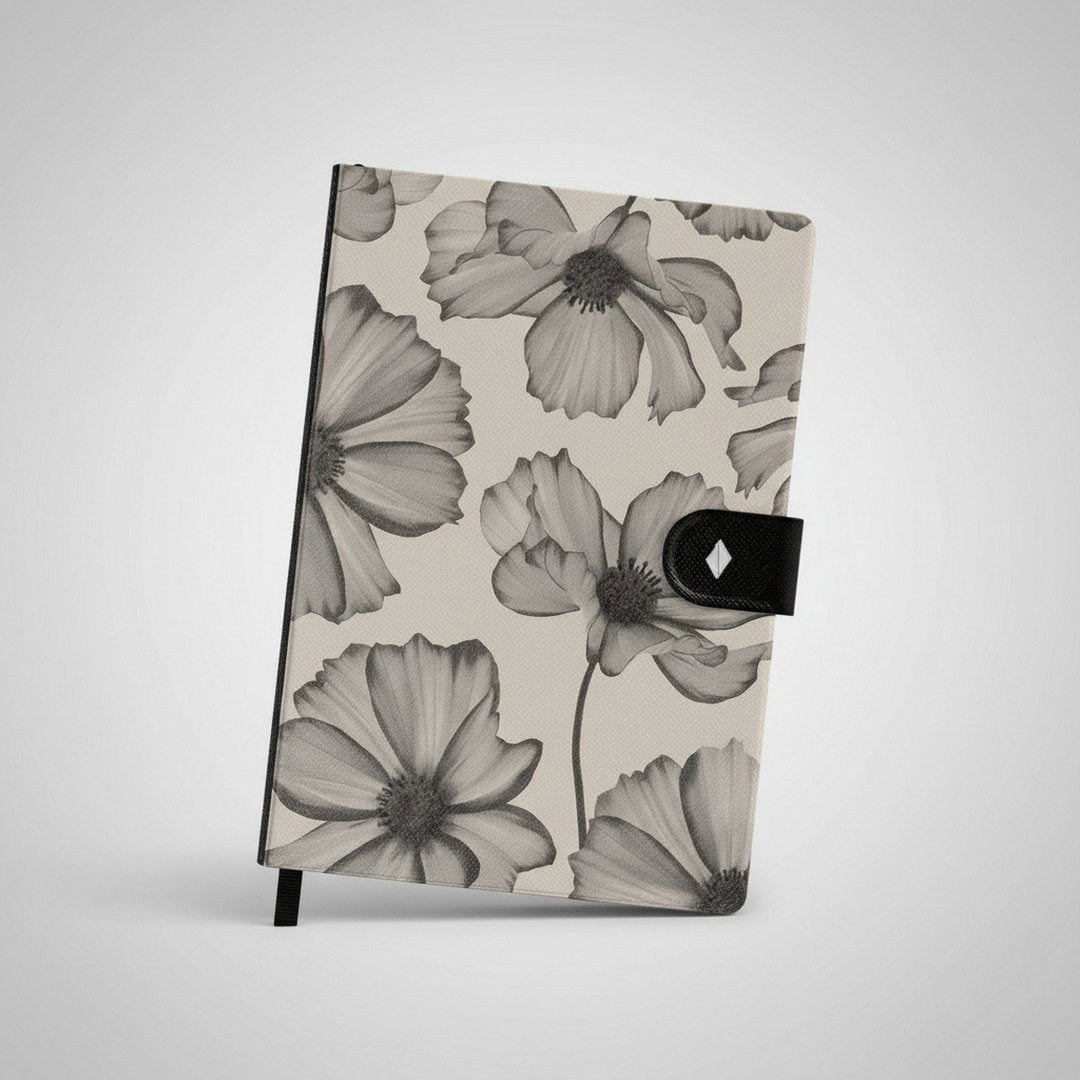 Vegan Leather A5 Notebook with Magnetic Flap | Stylish Design for Daily Tasks 0