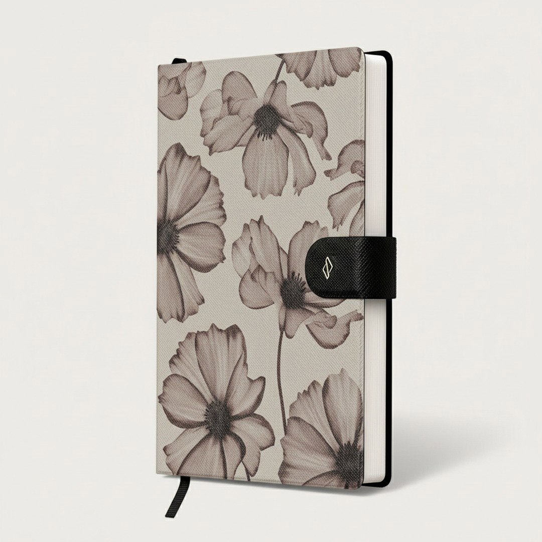 Vegan Leather A5 Notebook with Magnetic Flap | Stylish Design for Daily Tasks 0